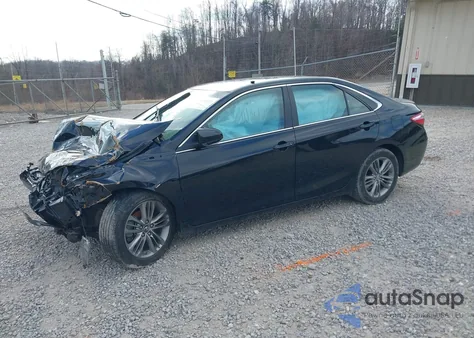 2017 Toyota Camry Se из США, поврежденный, VIN 4T1BF1FK4HU742388